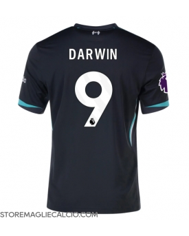 Liverpool Darwin Nunez #9 Maglia Gara Trasferta Repliche 2024-25
